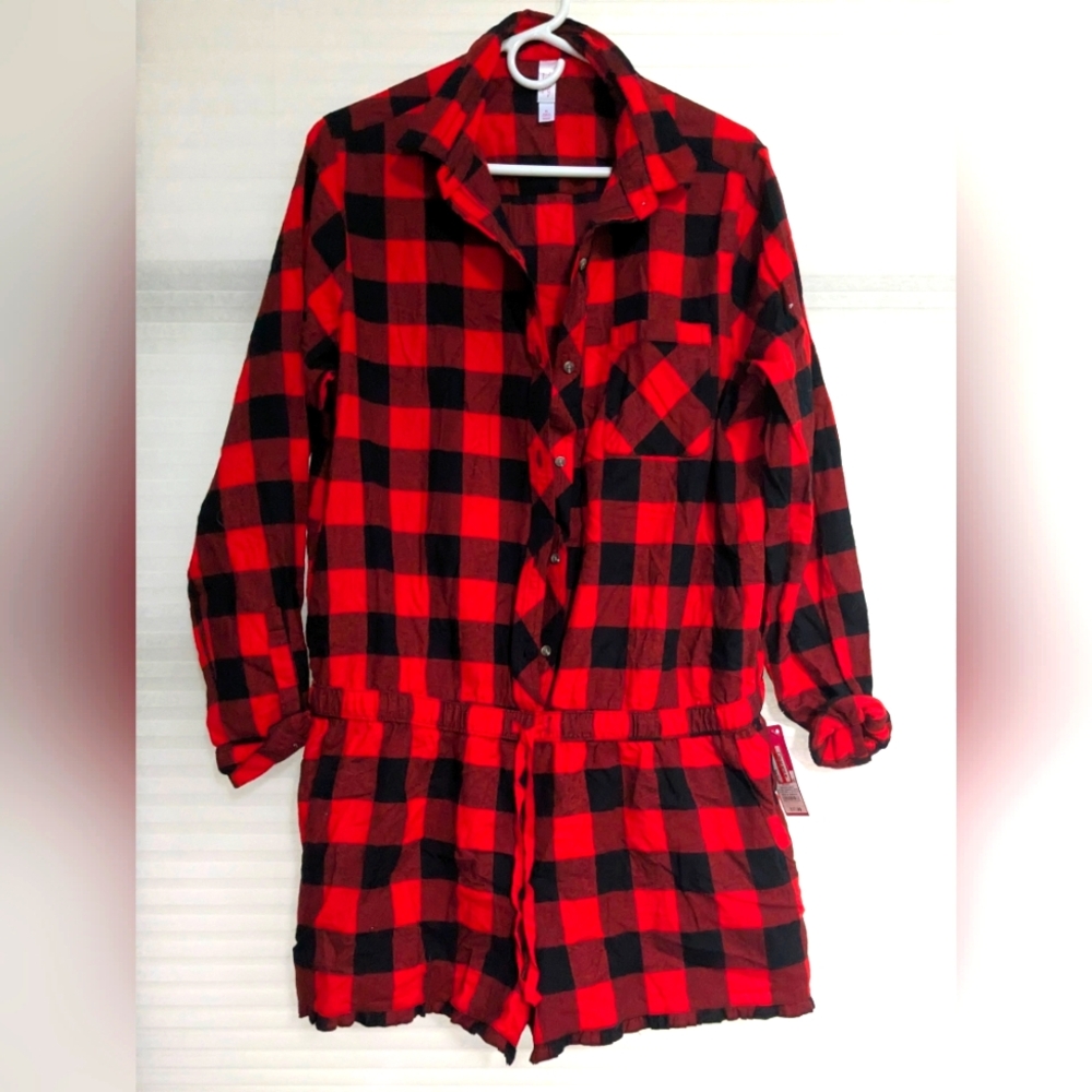 Buffalo Check Romper